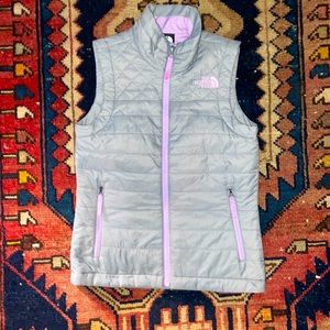 Girls North Face Vest 7 8